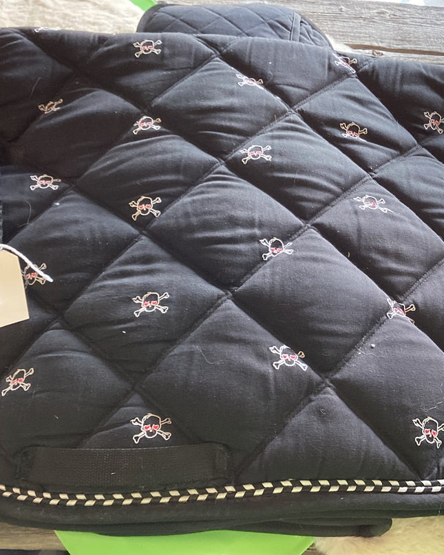 English Saddle Pad Black
