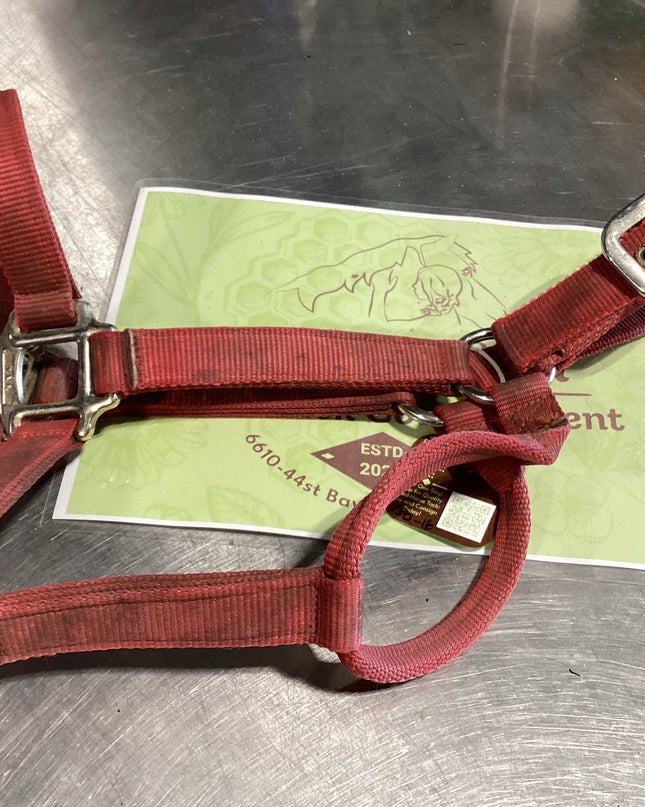 Halter Nylon  Red
