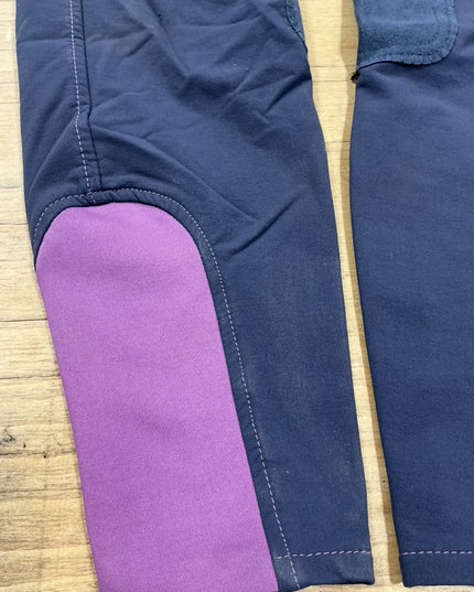 Breeches Elation Platinum 26R Gray/Pink