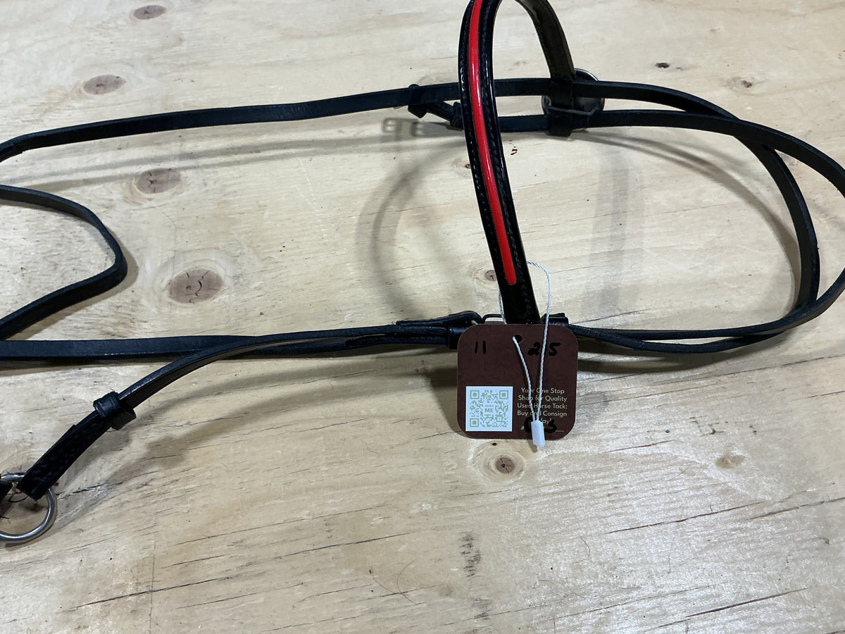 Show Halter – Red Browband | Used