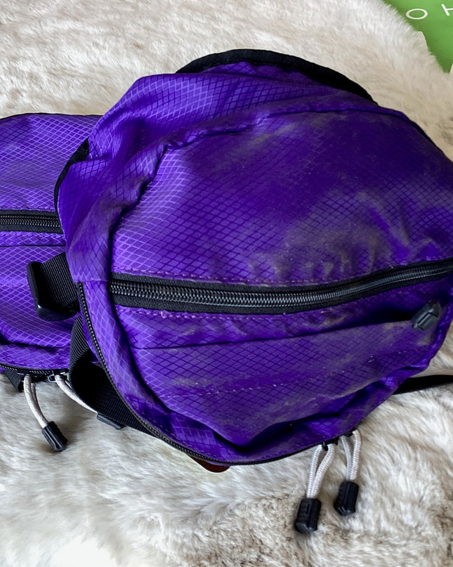 Saddle Bags Deluxe Stowaway Purple