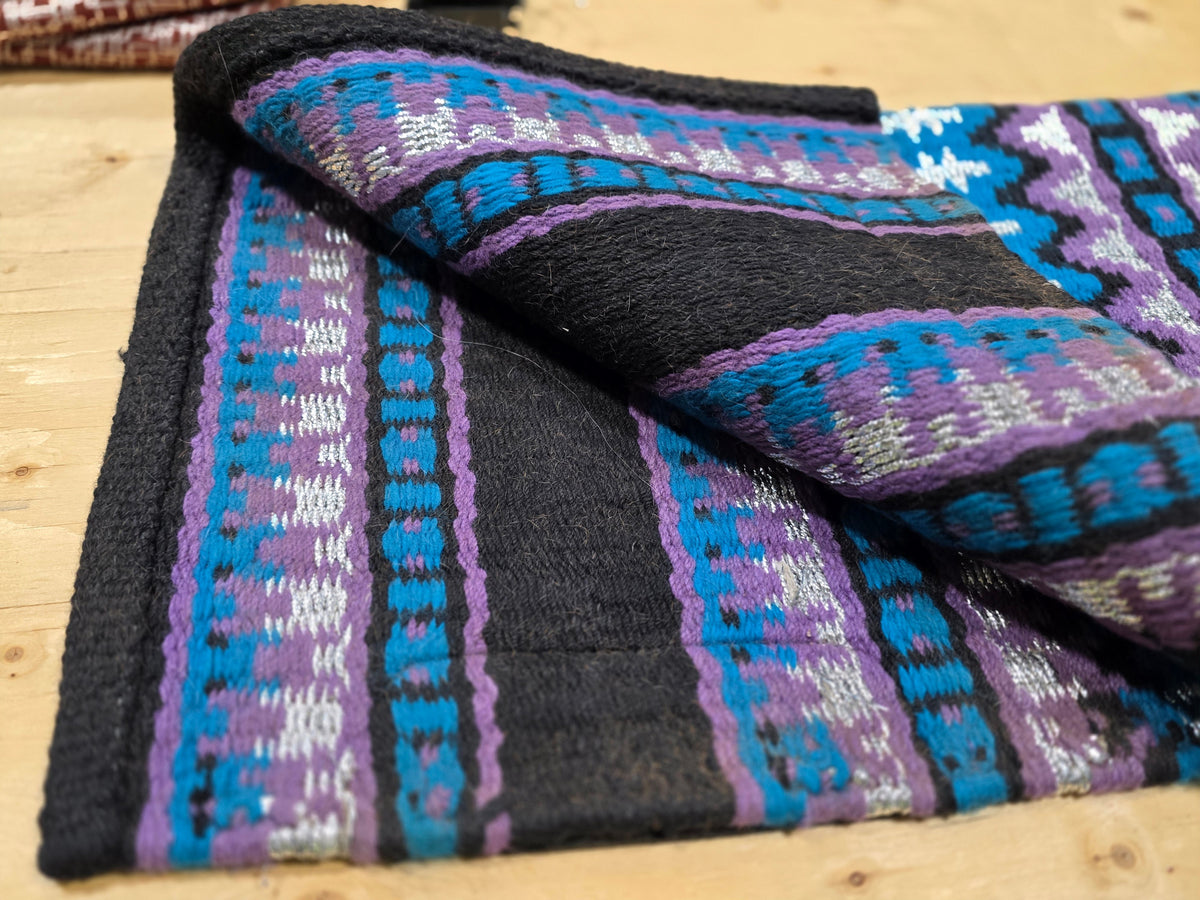 Western Show Pad – Show Pads & More, Purple/Blue, 30.5" x 38" | Used