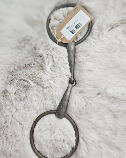bit #4 Snaffle Lg Ring 5"