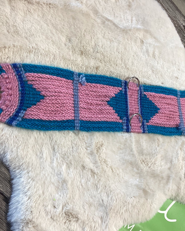 Western Cinch Mohair Straight 30" Pink/Teal