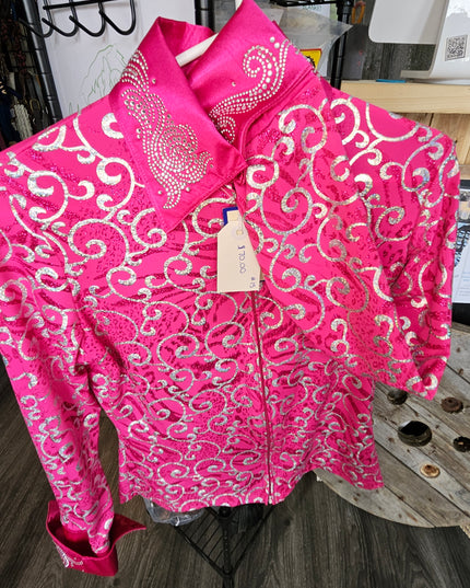 Western Show Shirt Pink M