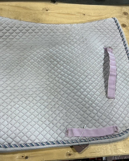 English Saddle Pad White Full Shedrow