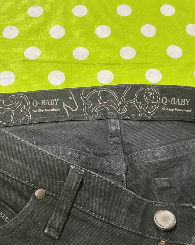 Jeans QBaby Black 9/10 x 30