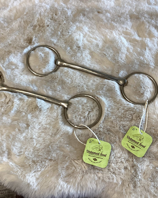 Bit Straight Snaffle 6"