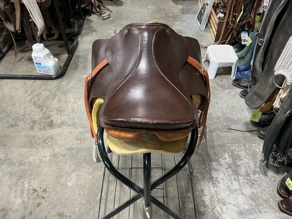 English Saddle – All Purpose, Light Brown S18" G5.5" with Pad | Used