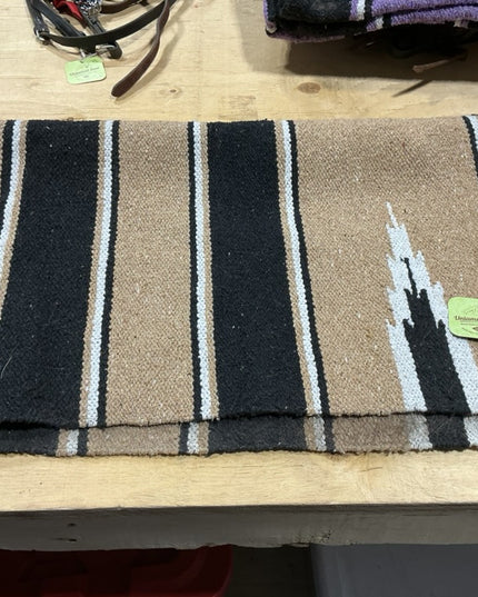 Saddle Blanket Black/Brown
