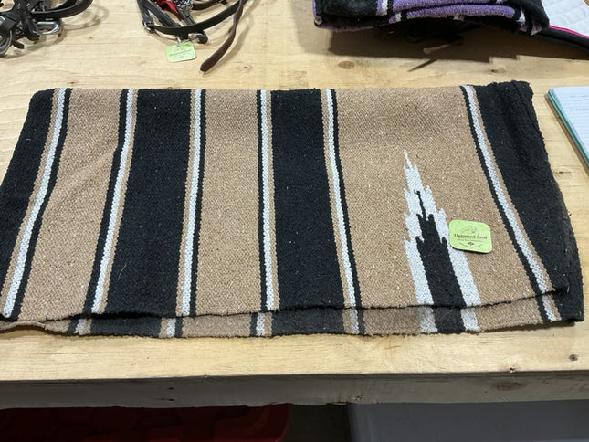 Saddle Blanket Black/Brown