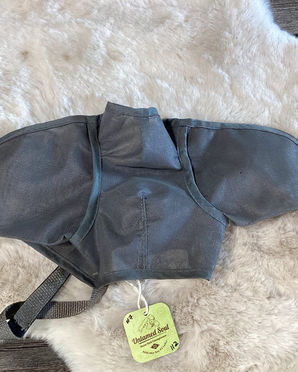 Fly Mask Ear small Grey