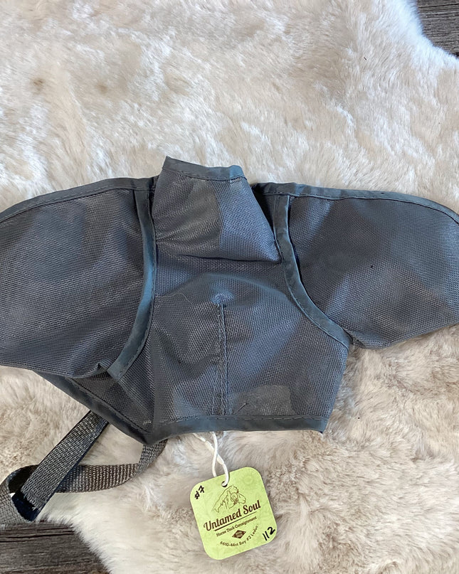 Fly Mask Ear small Grey