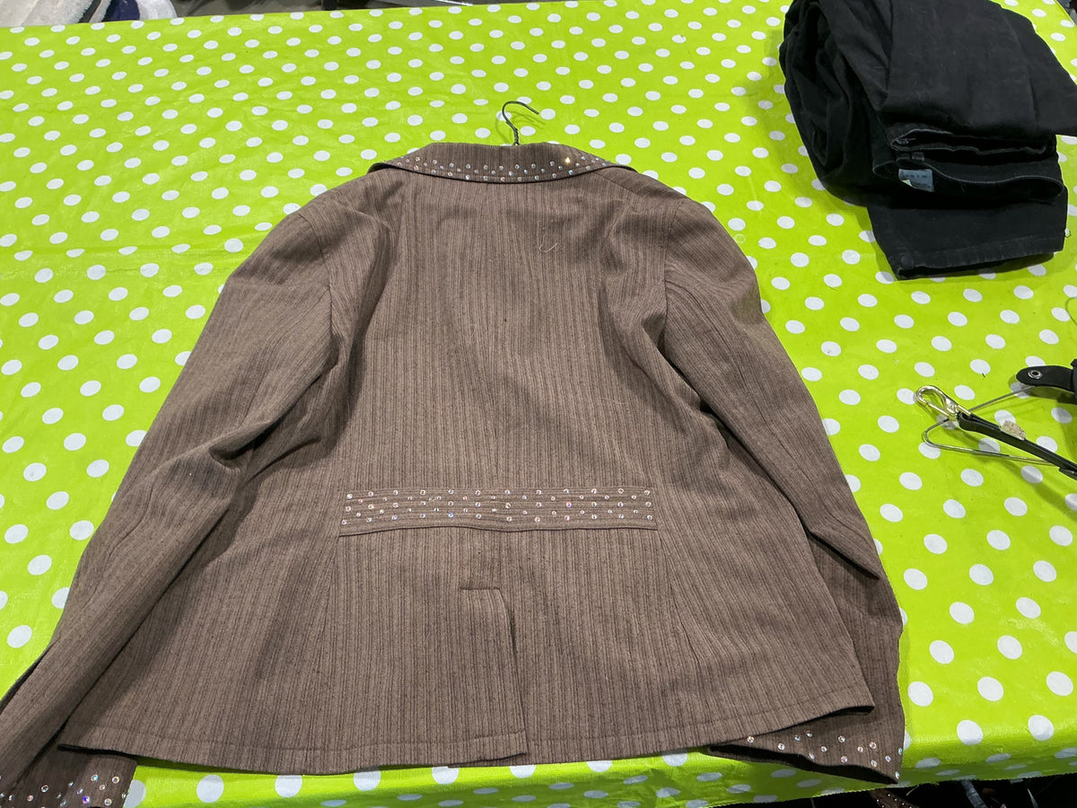 English Show Jacket – Rickis, Brown, Size 18 | Used