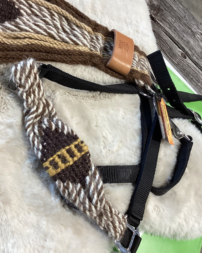 Western Cinch Roper 30" & Webbed Halter brown