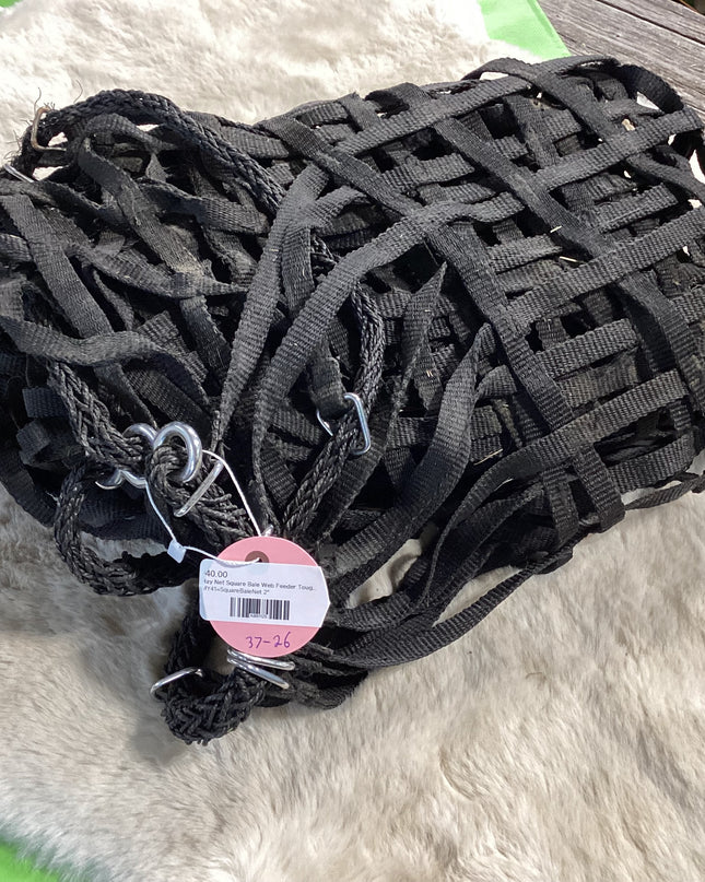 Hay Net Square Bale Web Feeder Tough 1 Slow Feed 2"