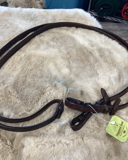 English Reins Rubber Brown