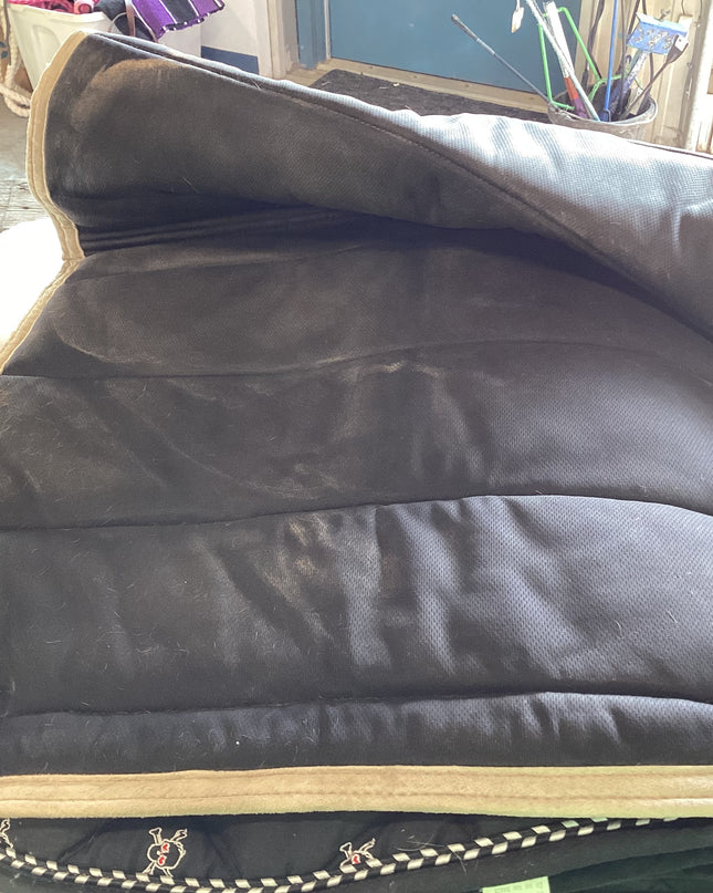 English Saddle Pad Brown Anky