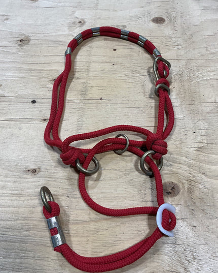 Rope Halter Red