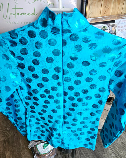 Western Show Shirt Stretchy Small
