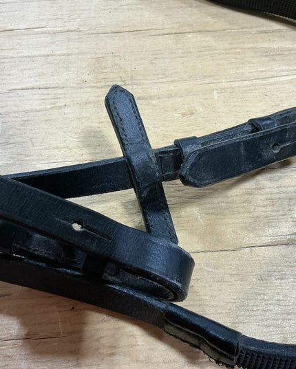 English Reins h Black Leather
