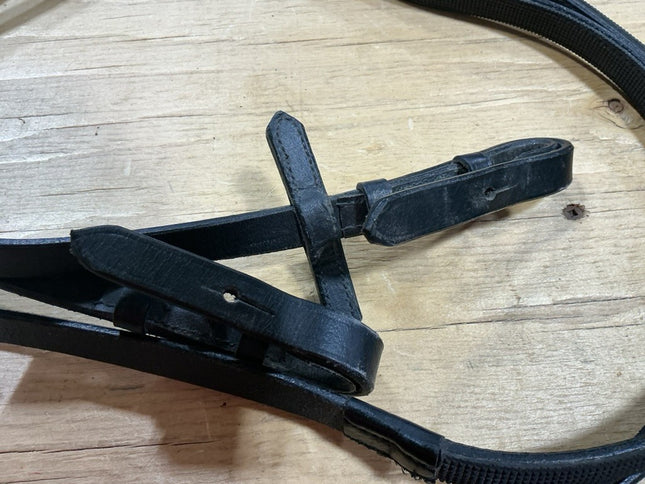 English Reins h Black Leather