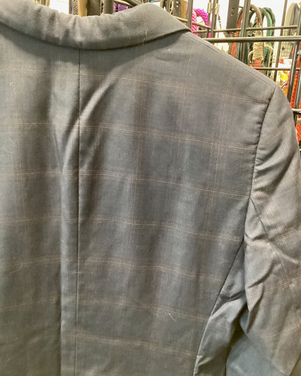 English Show Jacket Elite Signature Blue/Plaid 12T