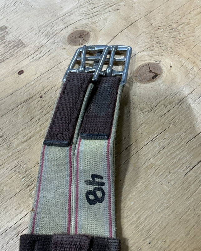 English Girth Brown Fabric 48"