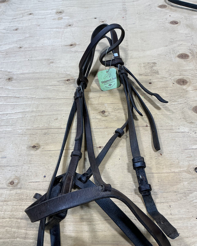 English Headstall Brown Leather