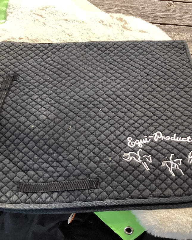 English saddle Pad Black