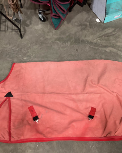 Stable Sheet Shedrow Red faded 78"