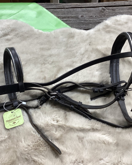 English Bridle Black Schooling