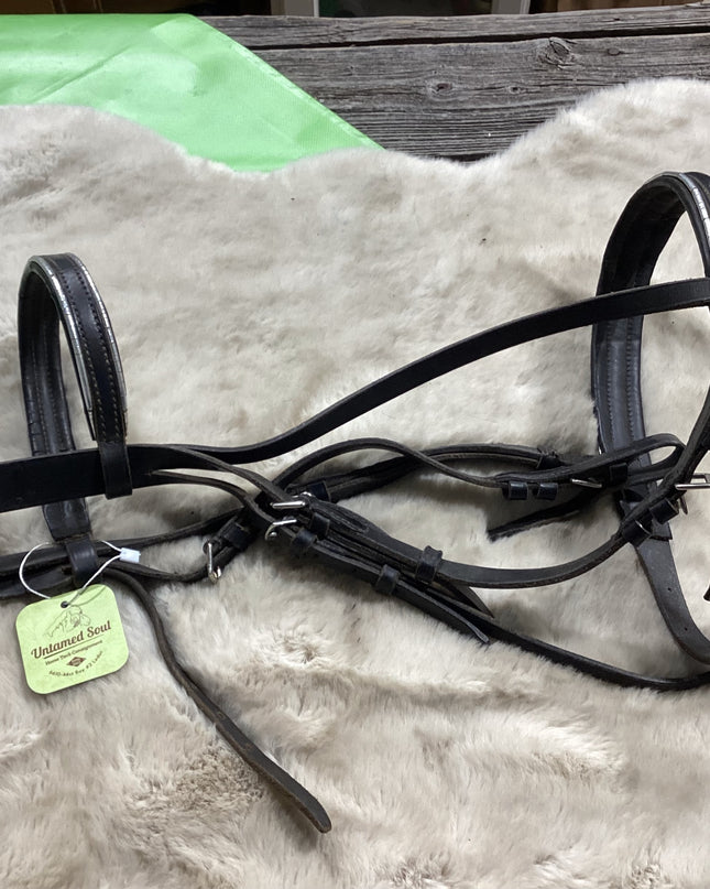English Bridle Black Schooling