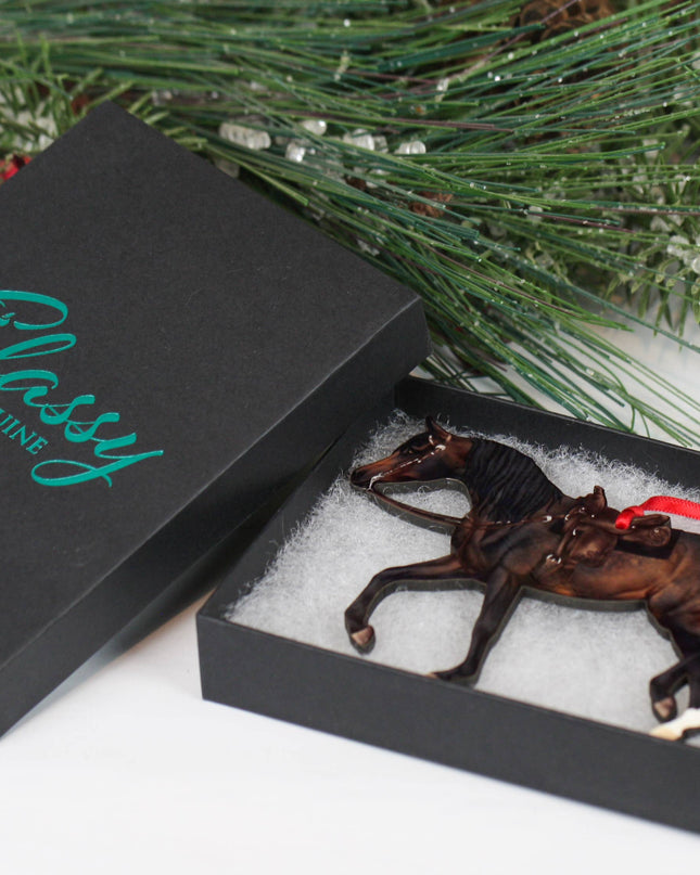 Ornament Arabian Horse Seal Bay