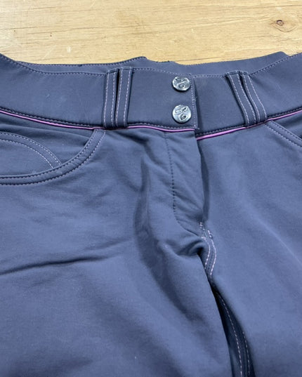 Breeches Elation Platinum 26R Gray/Pink