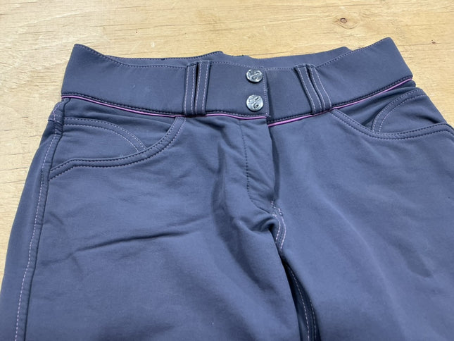 Breeches Elation Platinum 26R Gray/Pink