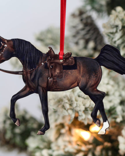 Ornament Arabian Horse Seal Bay