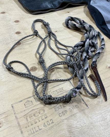 Rope Halter and Lead