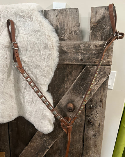 Western  Breast Collar Studded
