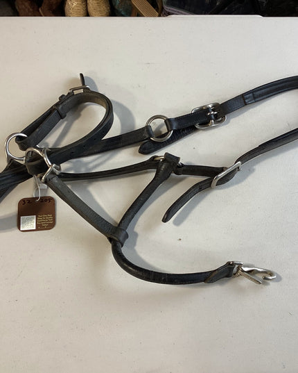 Halter Leather Black