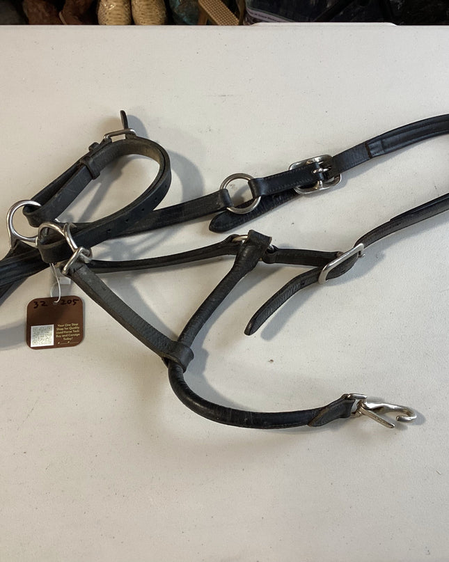 Halter Leather Black