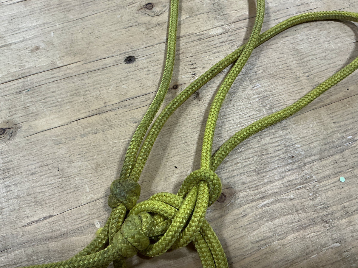 Halter – Rope, Yellow | Used