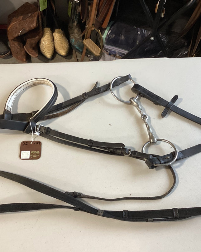 English Bridle  Schooling ,Bit5"&Reins