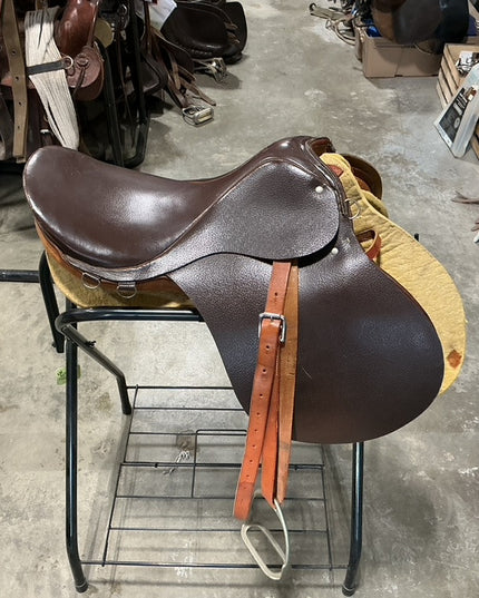 English Saddle 18" LT Brown