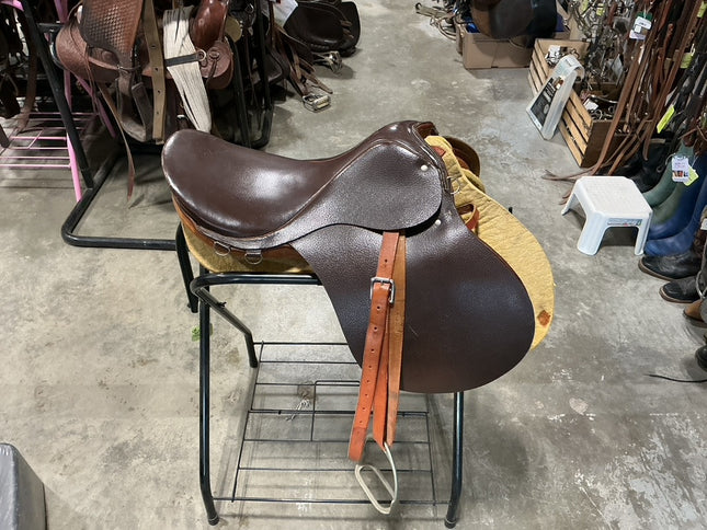 English Saddle 18" LT Brown