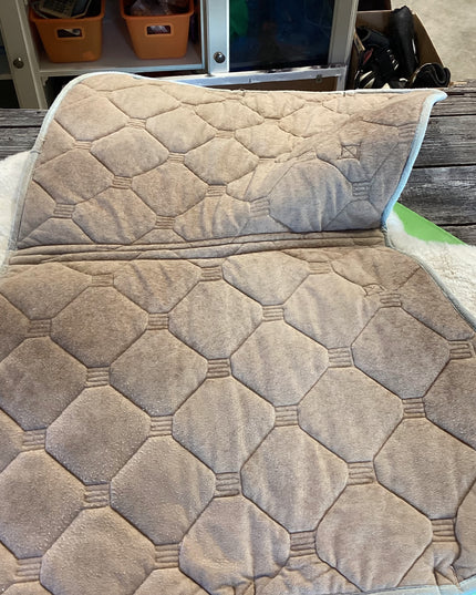 English Saddle Pad Blue Full
