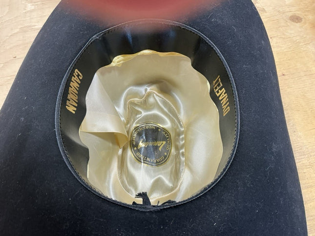 Cowboy Hat Black/Brown Hatband Lanning 7 1/2