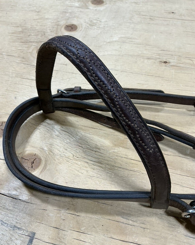 English Headstall Leather Brown