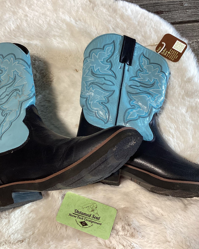 Cowboy Boots Roper 7.5 Blue