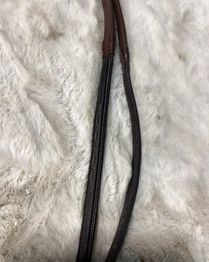 English Reins Rubber Dark Oil